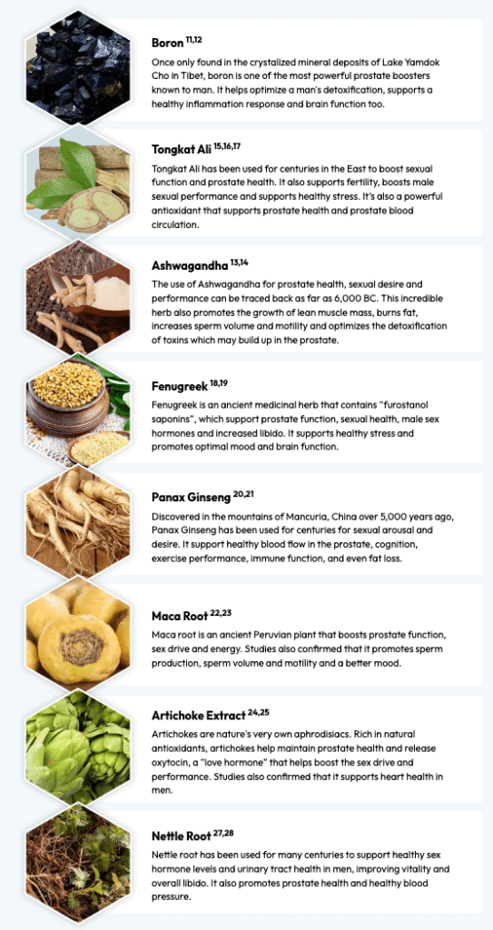 prostavive-ingredients-list